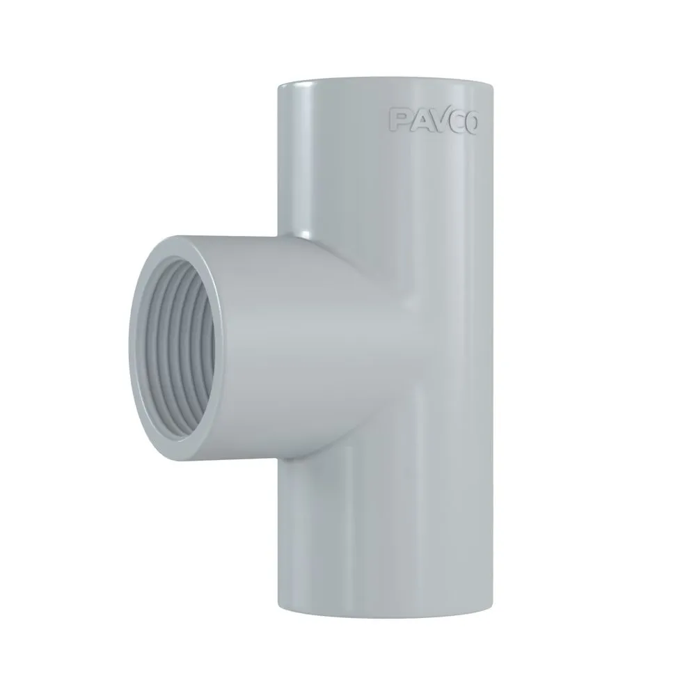 Tee PVC 1/2 c/rosca